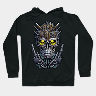 Cyborg Heads S03 D77 Hoodie